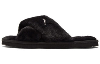Sandalias Fluff X Strap «Negras» para mujer