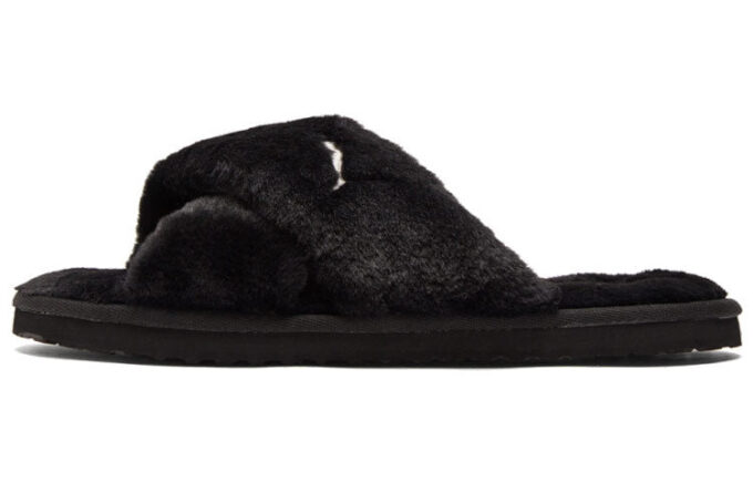 Sandalias Fluff X Strap «Negras» para mujer