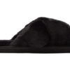 Sandalias Fluff X Strap «Negras» para mujer