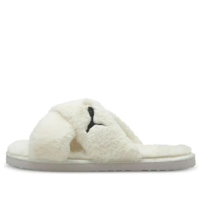 Sandalias Fluff X Strap «Whisper White» (Mujeres)