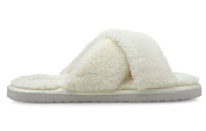 Sandalias Fluff X Strap «Whisper White» (Mujeres)