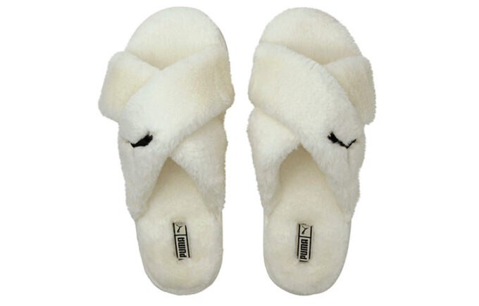 Sandalias Fluff X Strap «Whisper White» (Mujeres)