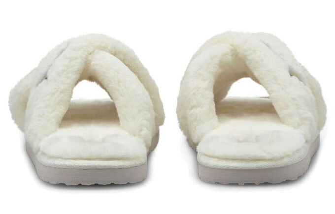 Sandalias Fluff X Strap «Whisper White» (Mujeres)