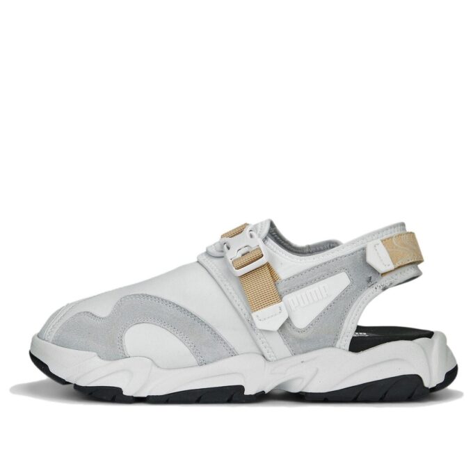 Sandalias retro TS-01 «Gris pluma»