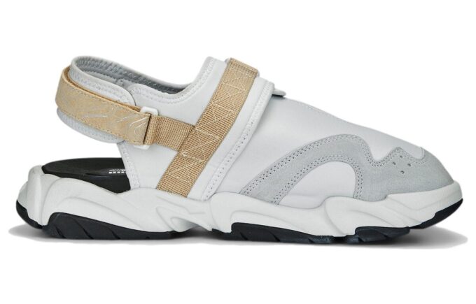 Sandalias retro TS-01 «Gris pluma»