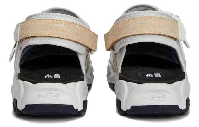 Sandalias retro TS-01 «Gris pluma»