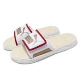 Sandalias Royalcat Comfort «Blanco, Rojo y Dorado»