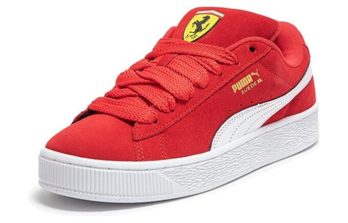 Scuderia Ferrari x Suede XL «Rosso Corsa Blanco»