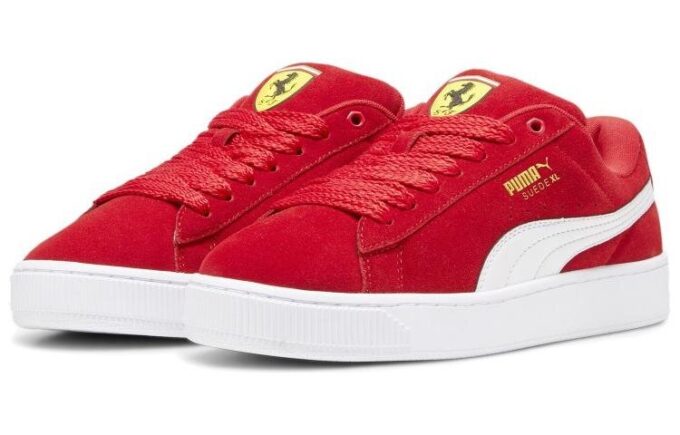 Scuderia Ferrari x Suede XL «Rosso Corsa Blanco»