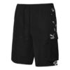 Shorts cargo tejidos con concienciación «Negro y blanco»