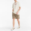 Shorts con logo pequeño «Marrón»