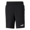 Shorts rectos con logo «Negro»