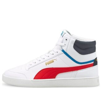 Shuffle Mid «Blanco Alto Riesgo Rojo»