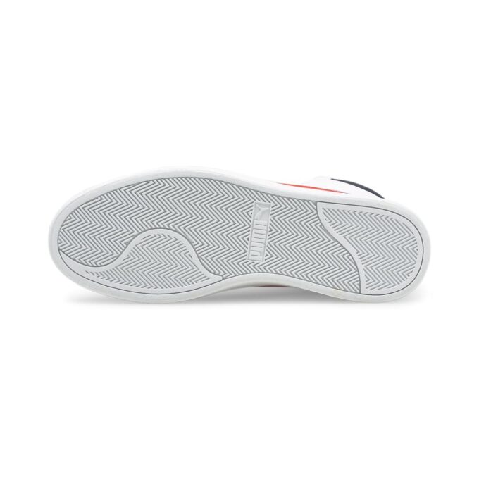 Shuffle Mid «Blanco Alto Riesgo Rojo»