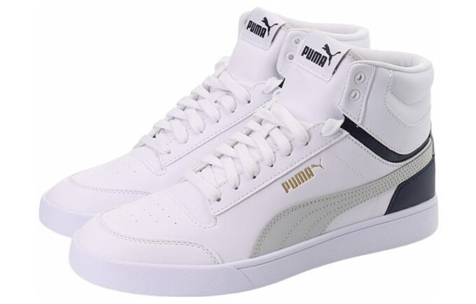 Shuffle Mid «Blanco Gris Peacoat»
