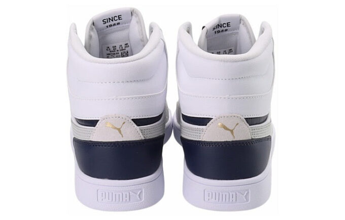 Shuffle Mid «Blanco Gris Peacoat»