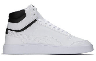 Shuffle Mid «Blanco, negro y dorado»