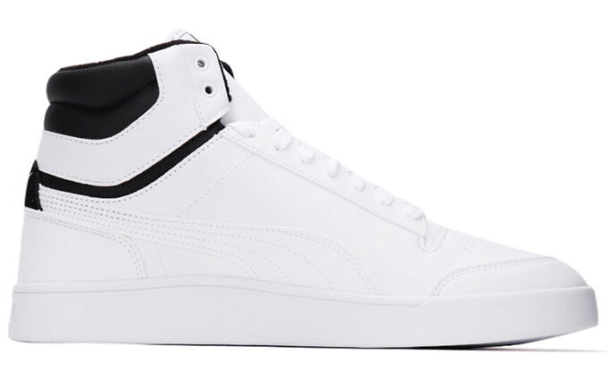 Shuffle Mid WTR «Blanco, Negro, Equipo Dorado»