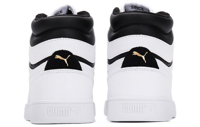 Shuffle Mid WTR «Blanco, Negro, Equipo Dorado»