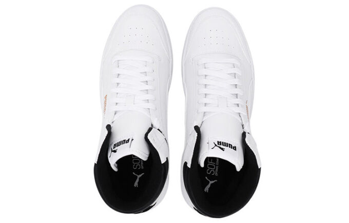 Shuffle Mid WTR «Blanco, Negro, Equipo Dorado»
