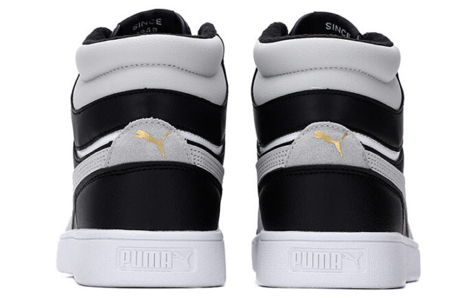 Shuffle Mid WTR «Negro, blanco, equipo dorado»