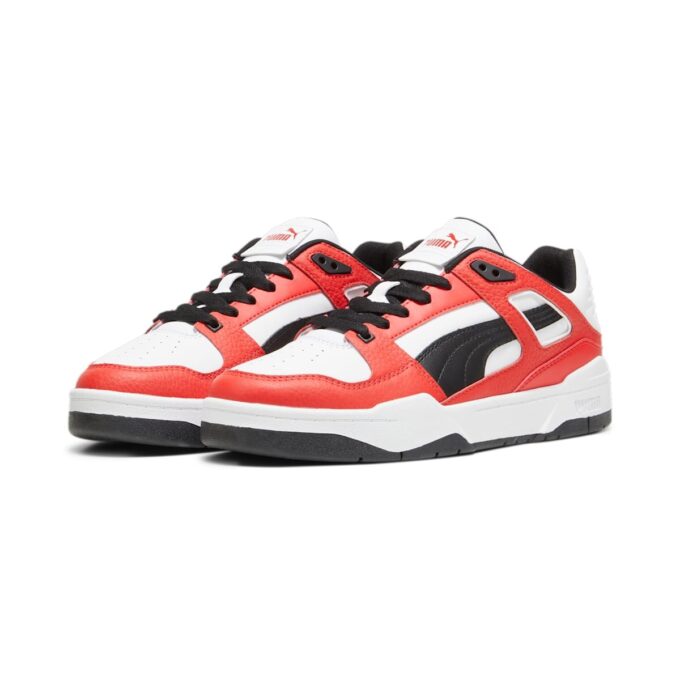 Slipstream Leather «Blanco, Negro, Rojo»