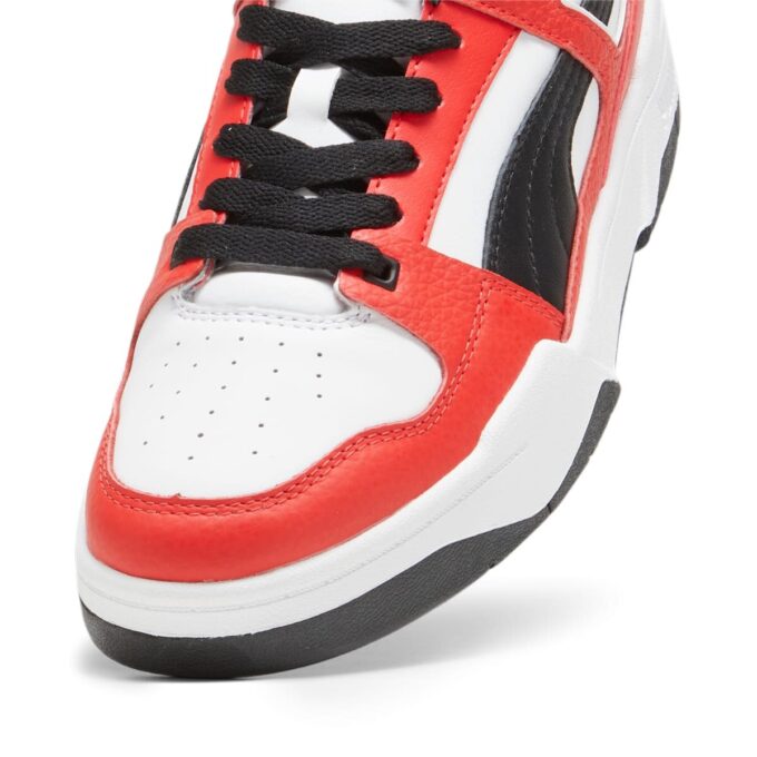 Slipstream Leather «Blanco, Negro, Rojo»