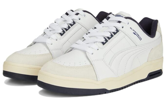 Slipstream Lo Retro «Blanco Nuevo Azul Marino»