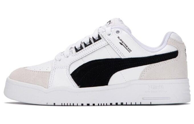 Slipstream Lo Suede FS «Blanco y negro»