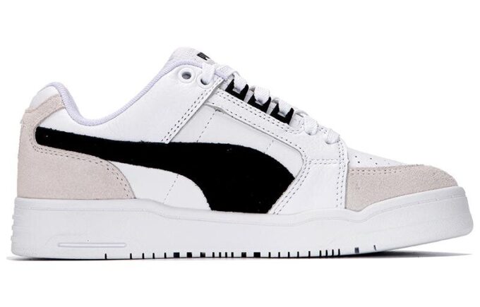 Slipstream Lo Suede FS «Blanco y negro»