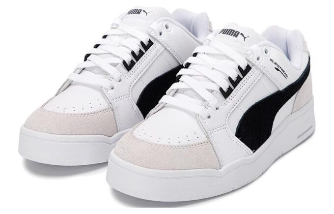 Slipstream Lo Suede FS «Blanco y negro»