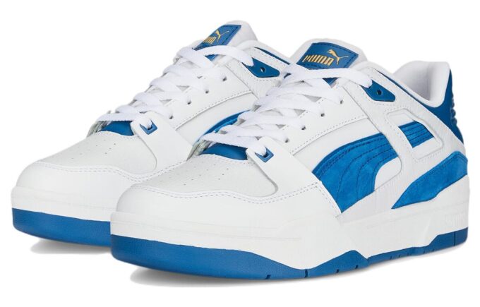 Slipstream Suede FS «Blanco Azul Lago»