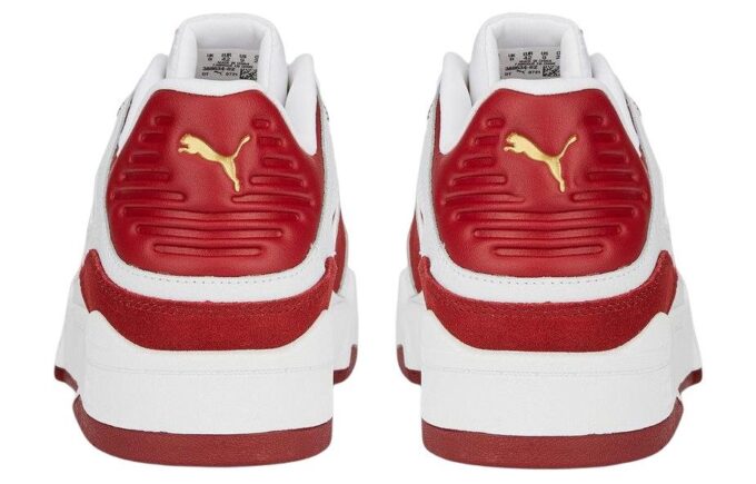 Slipstream Suede FS «Blanco Rojo Intenso»