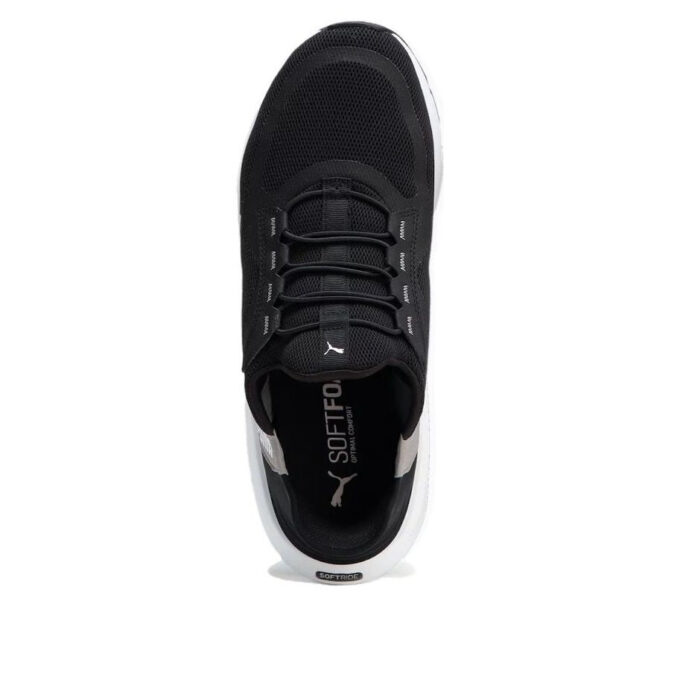 Softride Flex Ease Ancho «Negro Blanco»