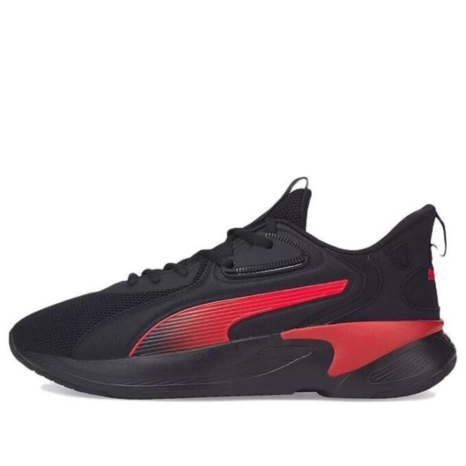 Softride Premier «Ombre – Negro Alto Riesgo Rojo»
