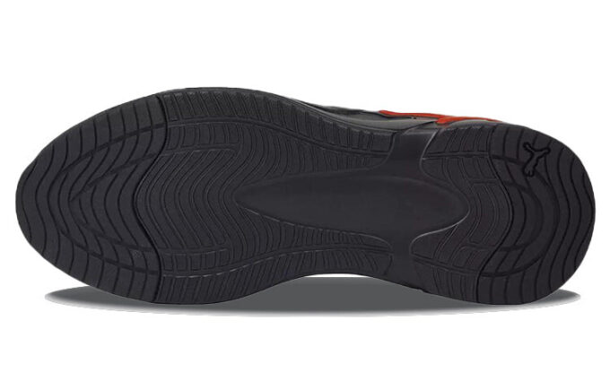 Softride Premier «Ombre – Negro Alto Riesgo Rojo»