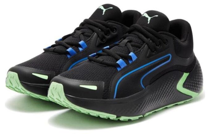 Softride Pro Coast «Negro Azul Verde»