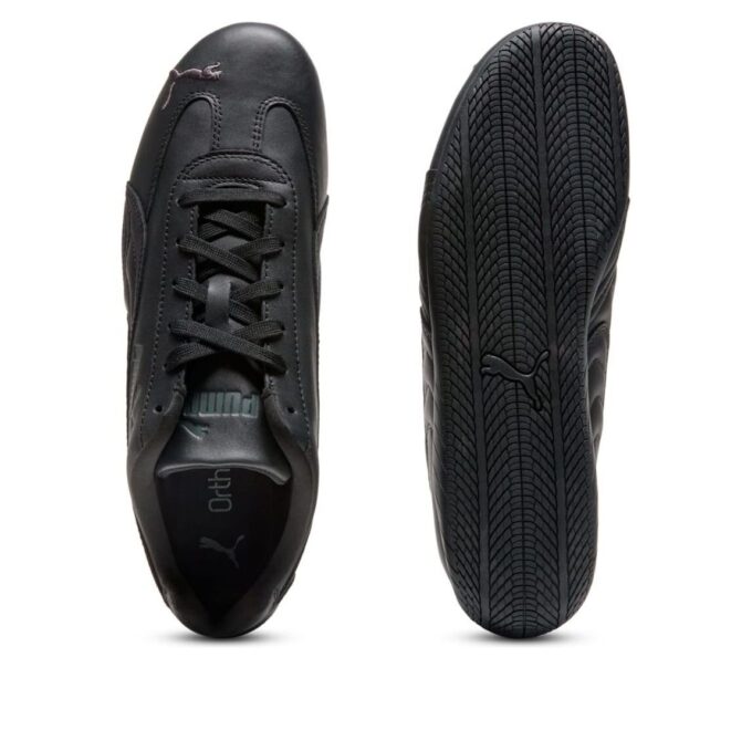 Speedcat de cuero completo «Black Shadow Gray»