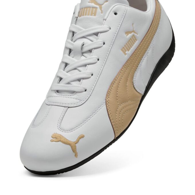 Speedcat Leather «Almendra Tostada Blanca»