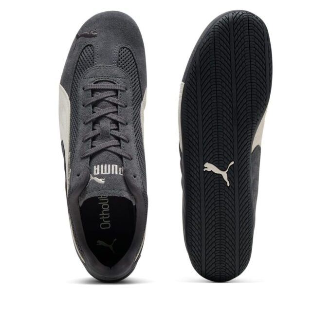 Speedcat Mesh «Gris oscuro y blanco cálido»