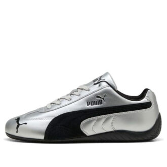 Speedcat Metálico «Plata PUMA Negro»