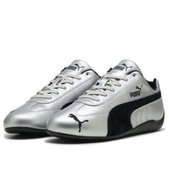 Speedcat Metálico «Plata PUMA Negro»