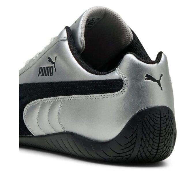 Speedcat Metálico «Plata PUMA Negro»