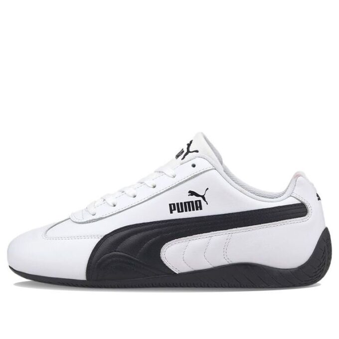 Speedcat Shield Leather «Blanco y negro»