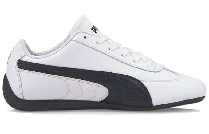 Speedcat Shield Leather «Blanco y negro»