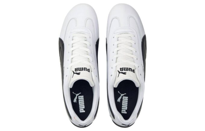 Speedcat Shield Leather «Blanco y negro»