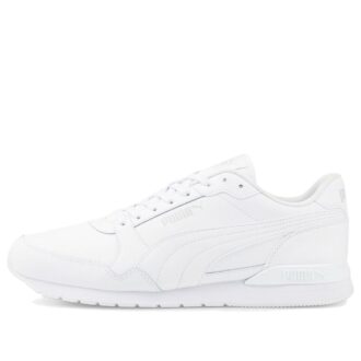 ST Runner v3 Cuero «Blanco Gris Violeta»