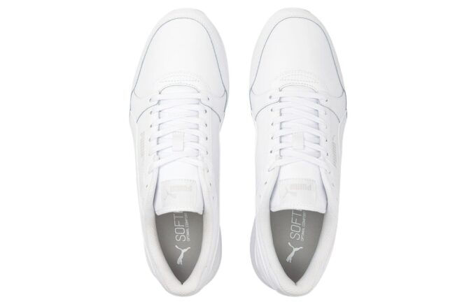 ST Runner v3 Cuero «Blanco Gris Violeta»