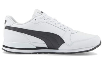 ST Runner v3 Cuero «Blanco Negro»