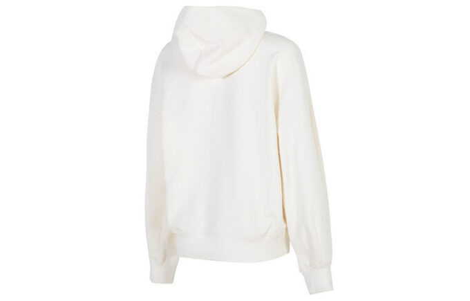 Sudadera clásica extragrande con capucha TR «Blanco y gris» (mujeres)